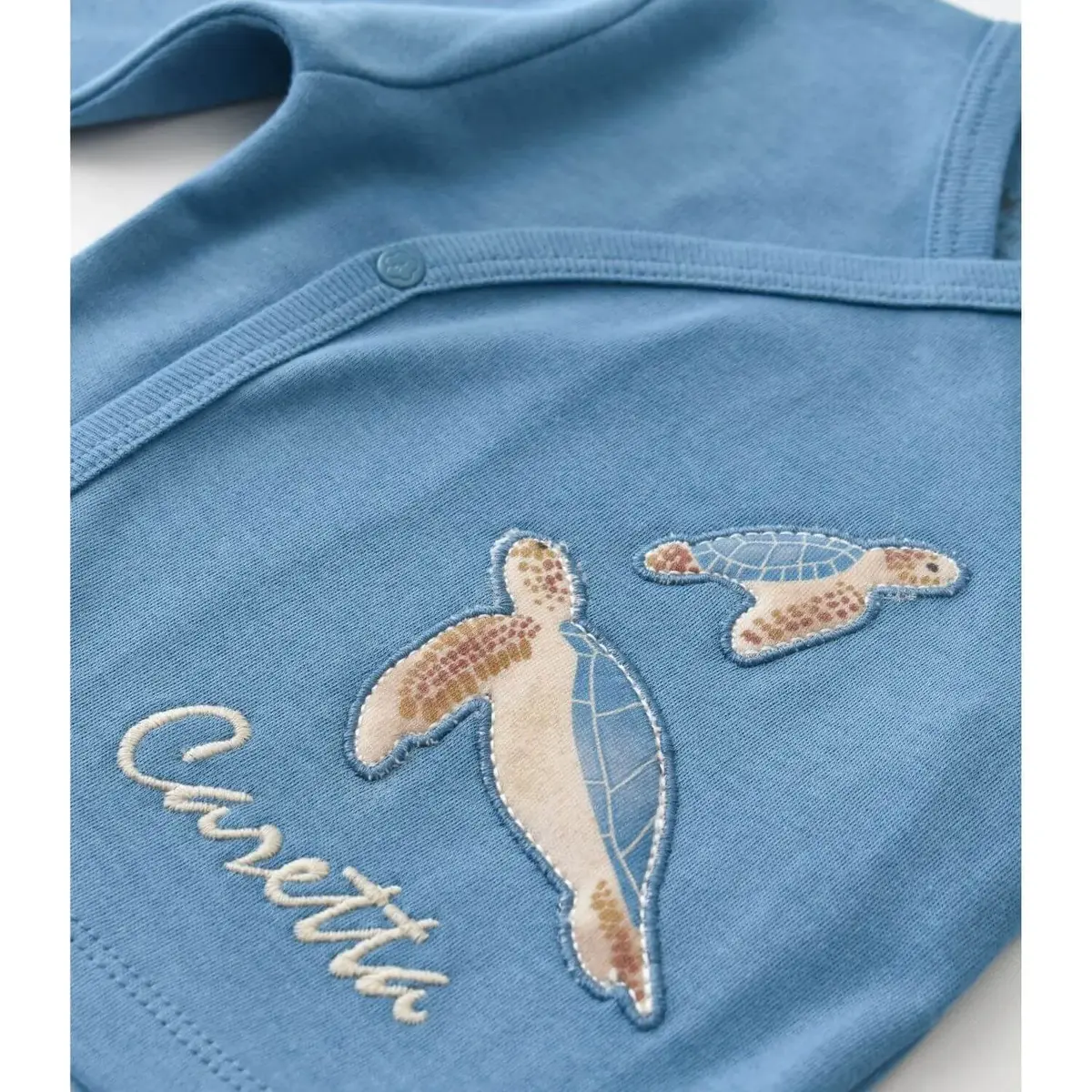 Bibaby Organik Zıbın Takımı 3lü Caretta In Live İndigo