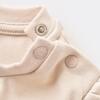 Bibaby Organik 2li Takım Şortlu Summer Fruit Light Cream - Caramel