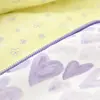 Bibaby Organik Yelek Kapüşonlu Love You Baby Yellow Lavander