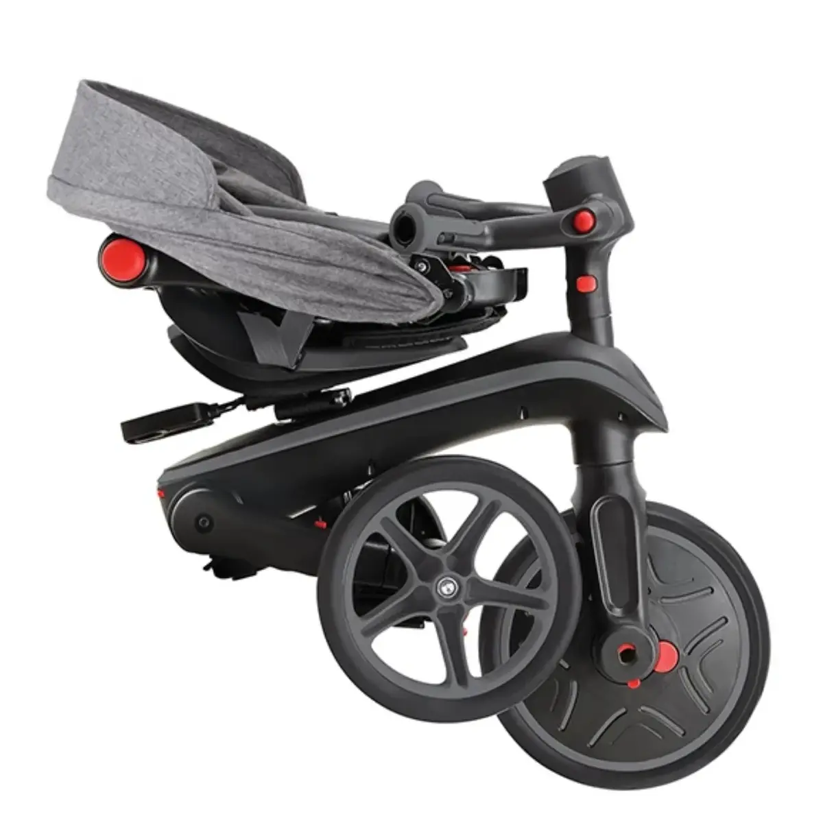 Globber Explorer 4in1 Katlanabilir Bisiklet - Siyah/Gri