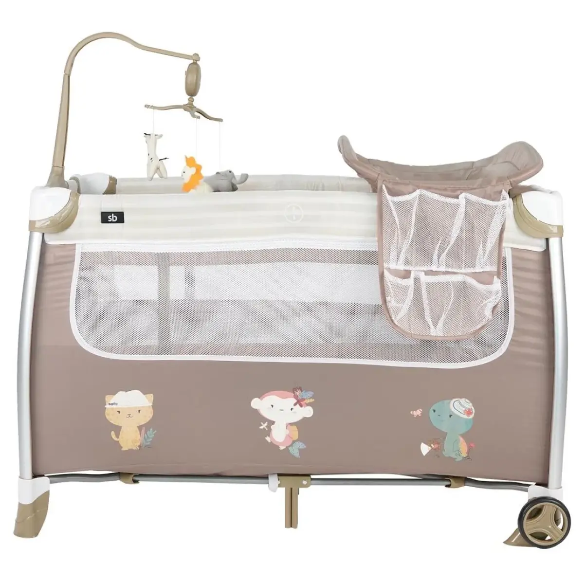 Sunny Baby 9140 Tiamo Oyun Parkı 70x110 cm Gri