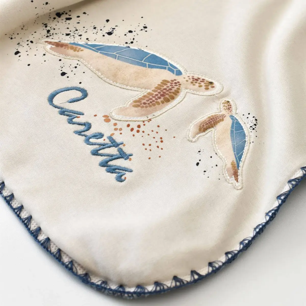 Bibaby Battaniye Welsoft Organik Caretta In Live Taş