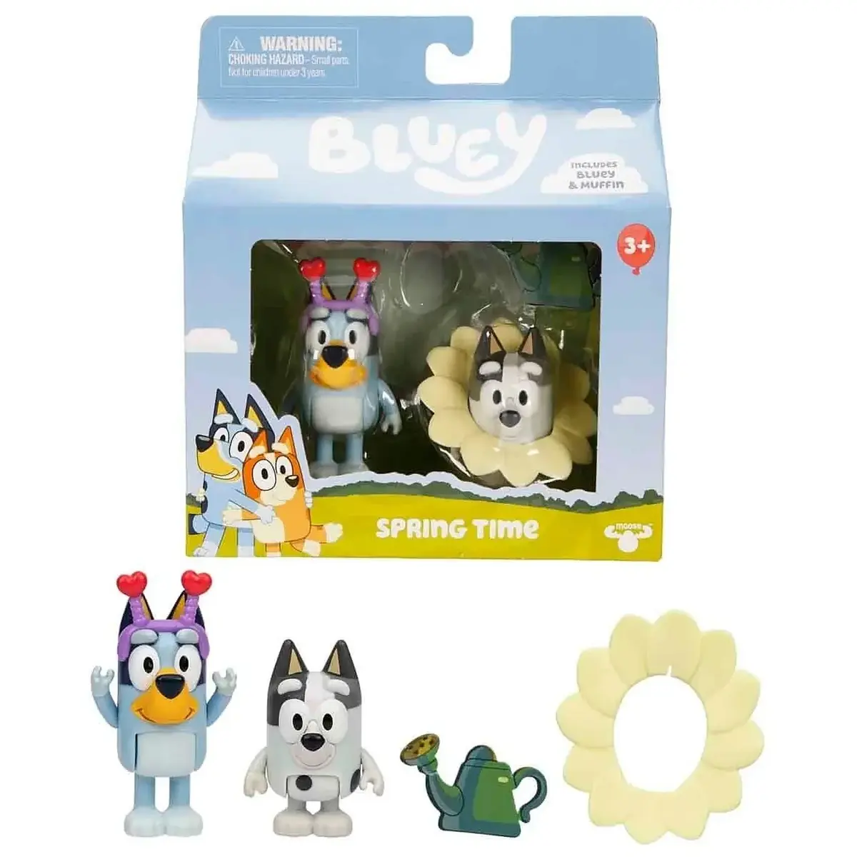 Bluey 2'Lı Figür Aksesuarlı Set