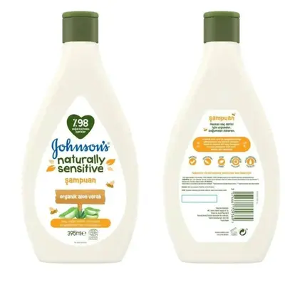 Johnson's Şampuan Naturals 395 ml