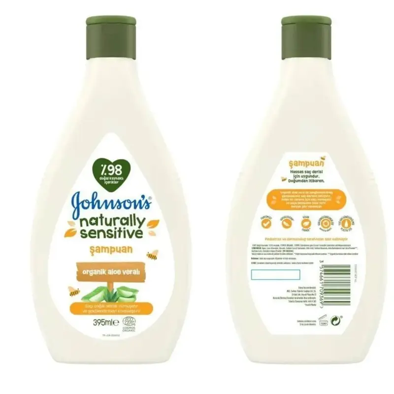 Johnson's Şampuan Naturals 395 ml
