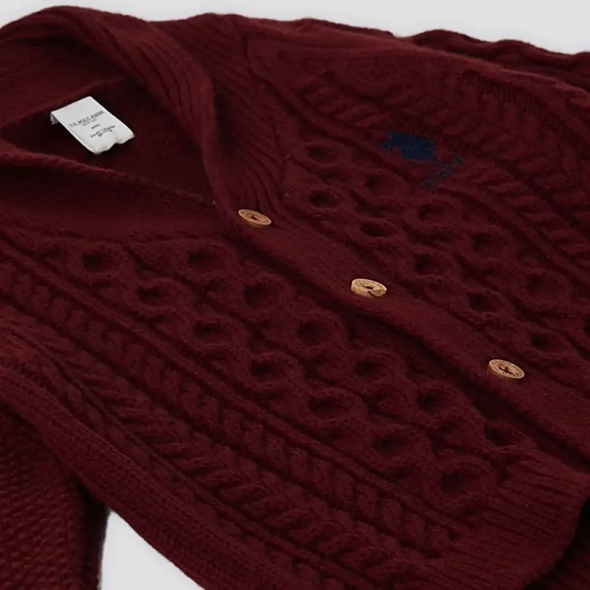 U.S. Polo Hırka Bordo