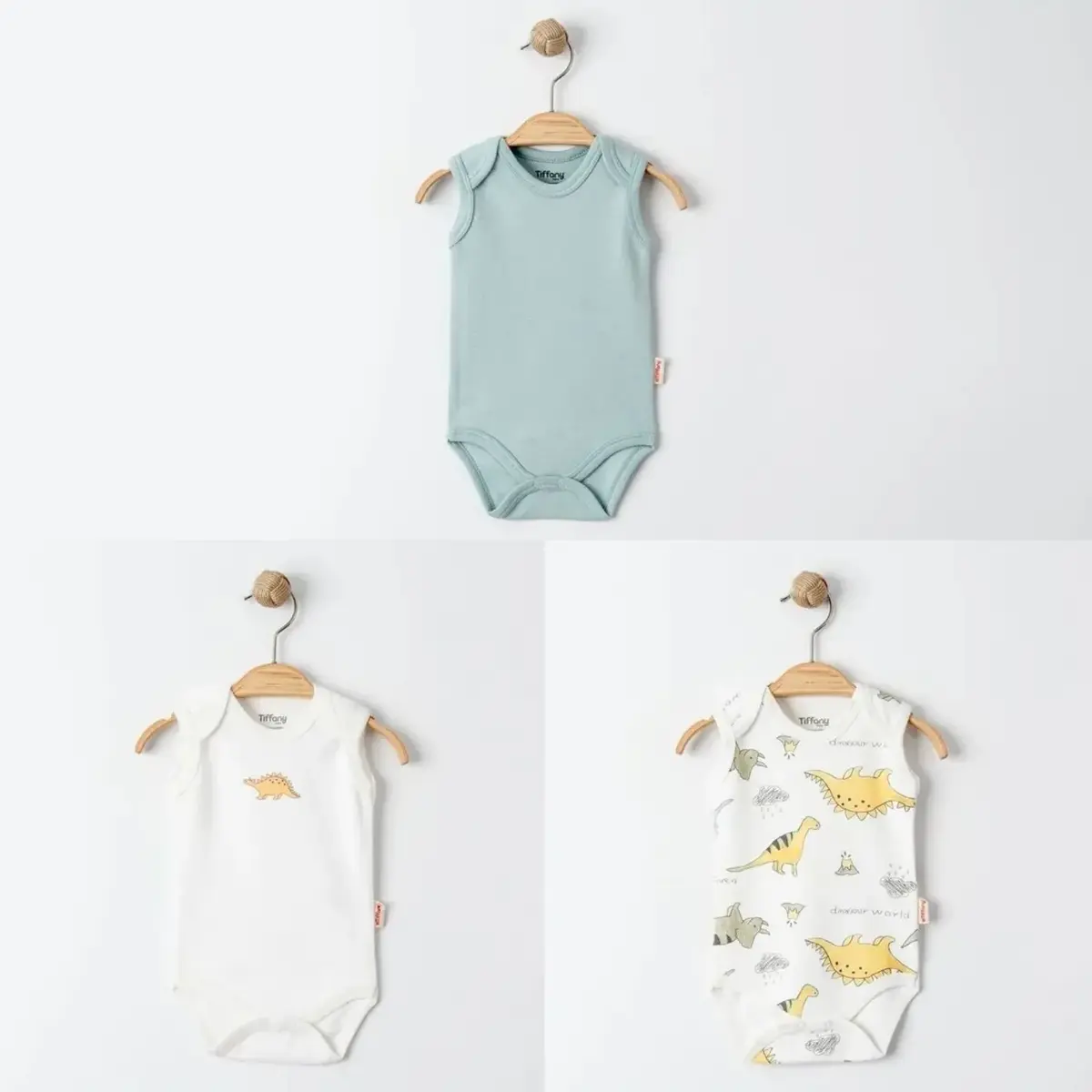 Tiffany Atlet Body 3lü Dinosaur Theme