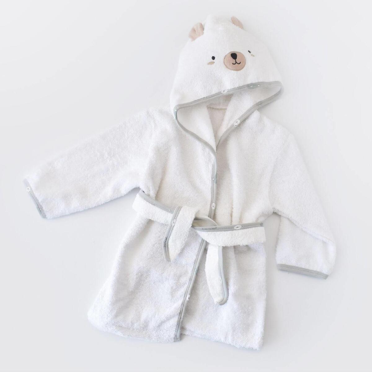 Bibaby Organik Bornoz Takımı Kutulu Hug Me Bear Yeşil