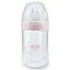 Nuk Silikon Emzikli Nature Sense PP Biberon 260 ml Pembe