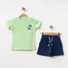 Winimo 2li Takım Surf Baskılı Fıstık Yeşili