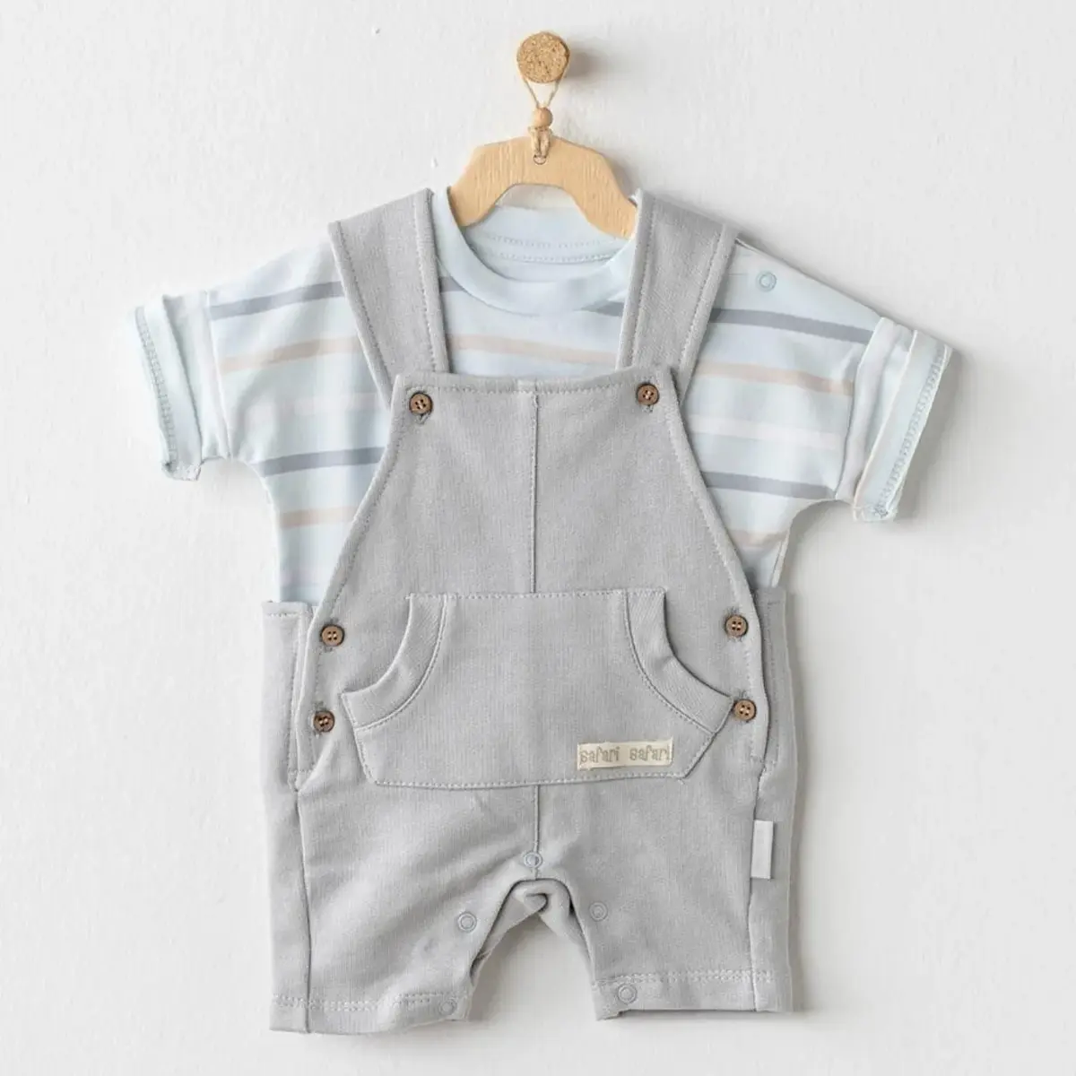 Andy Wawa Salopet Takımı Safari Mavi