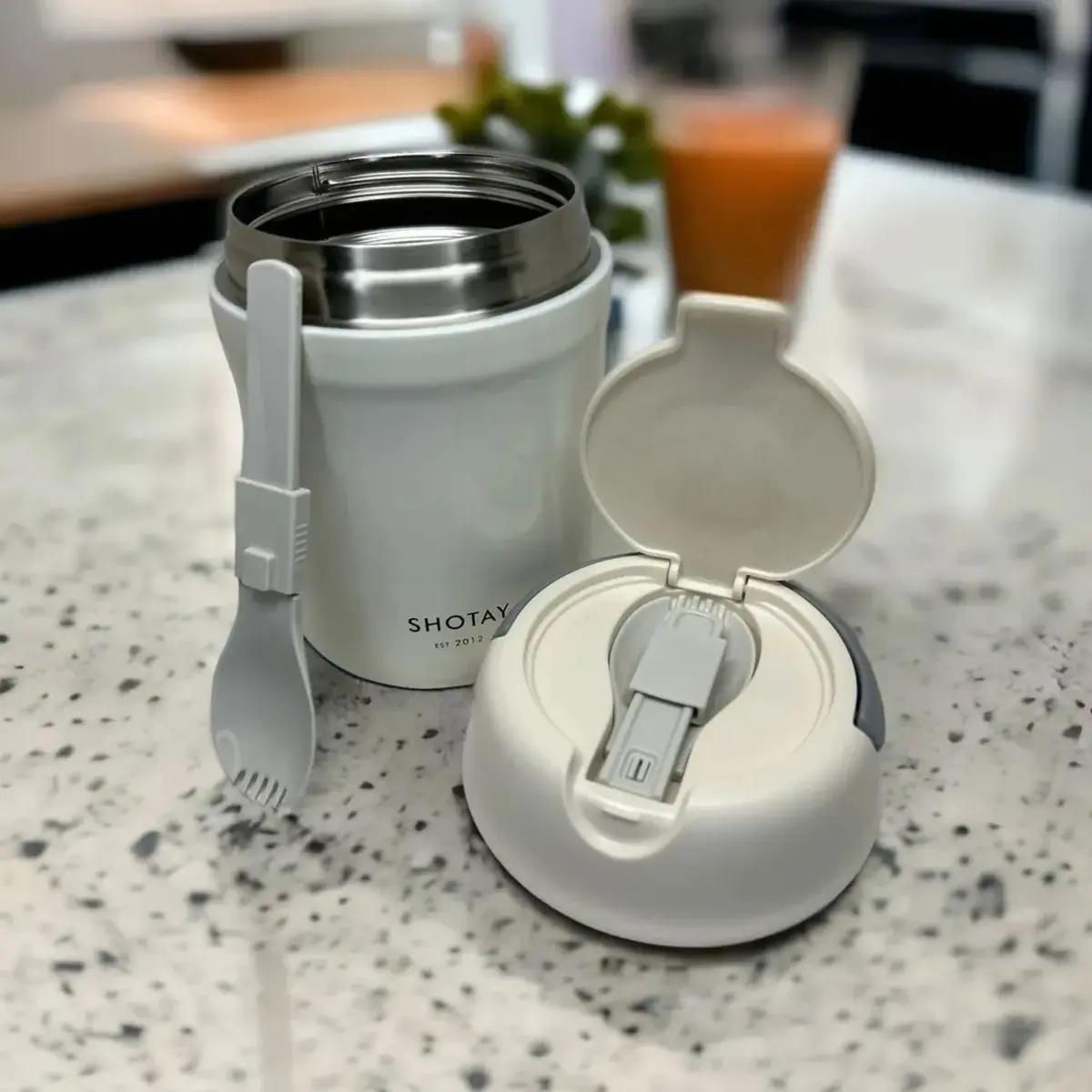 Shotay Çelik Termos Beslenme Kabı 650 Ml