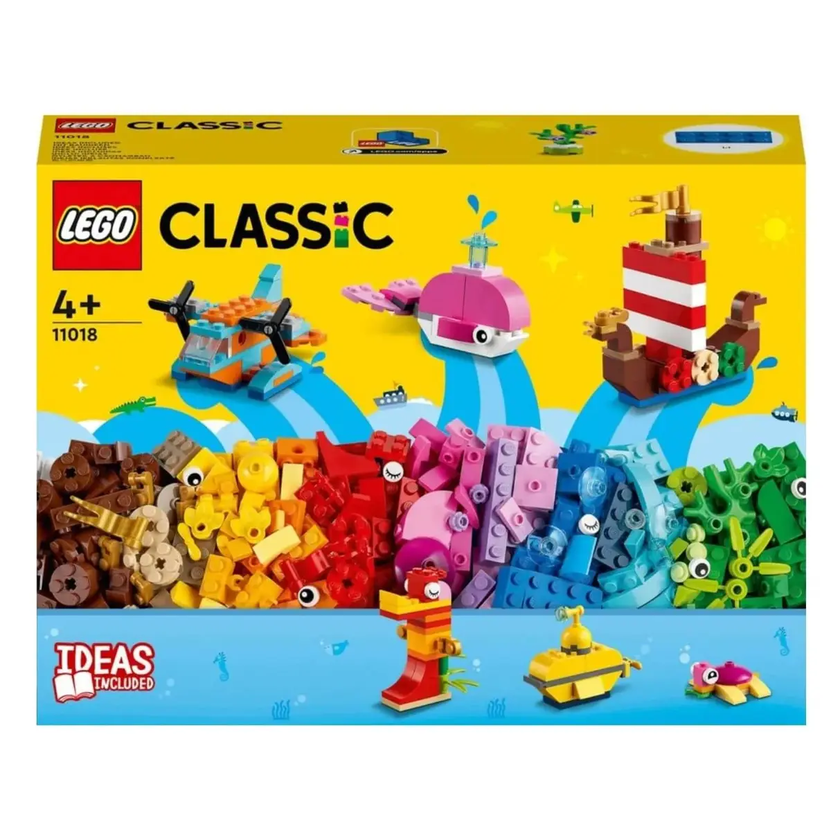 LEGO Classic Yaratıcı Okyanus Eğlencesi 11018