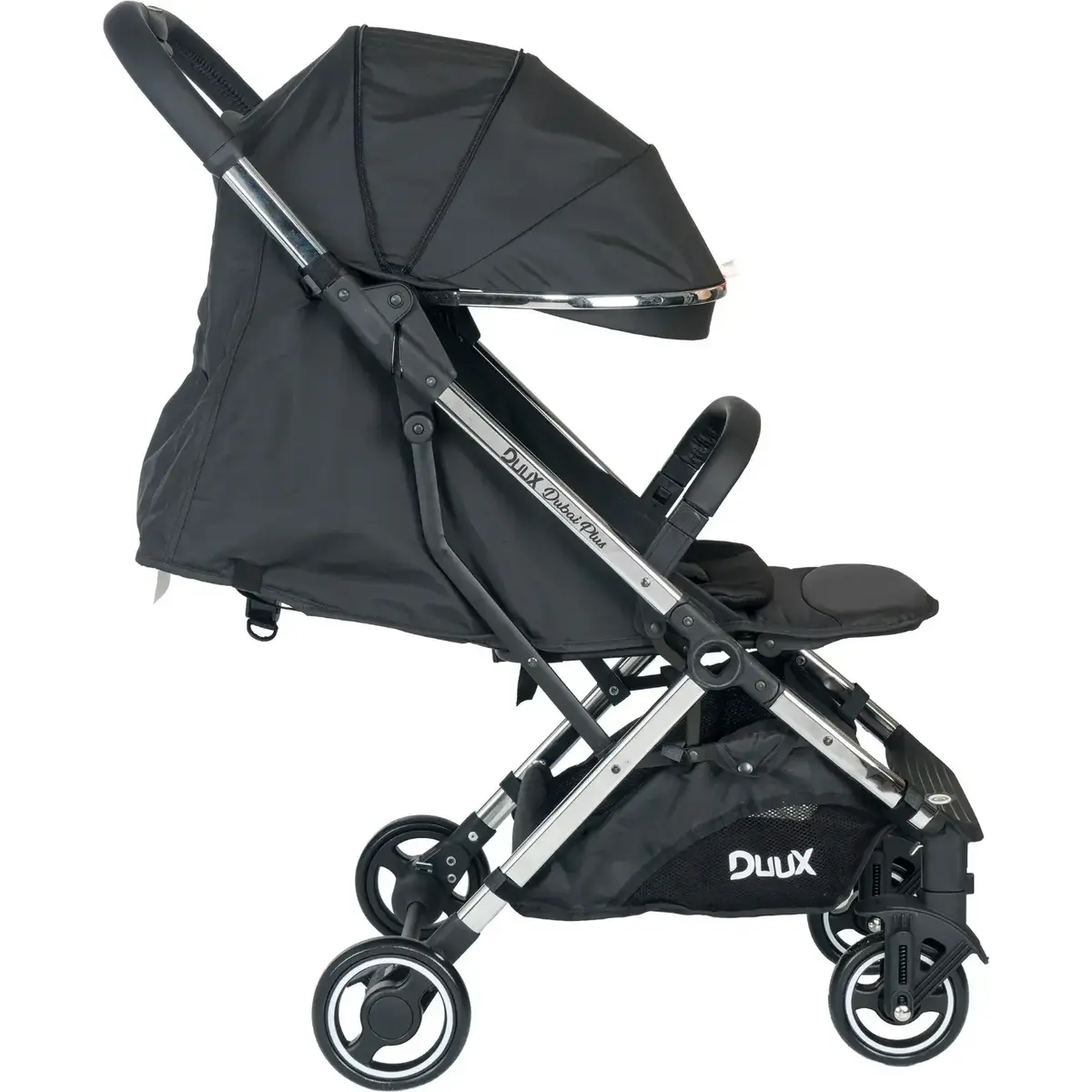 Duux Dubai Plus Kabin Bebek Arabası Siyah
