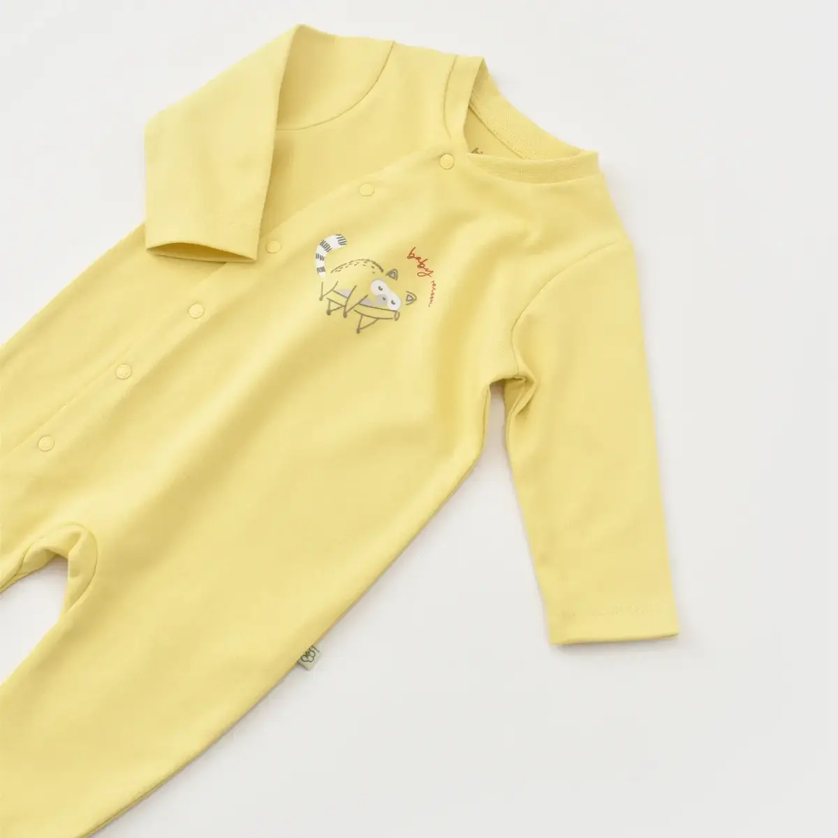 Bibaby Organik Tulum Baby Racoon Lemon Grass
