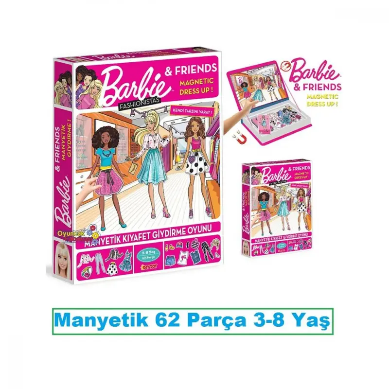 Barbie Magnet Moda Zamanı Kıyafet