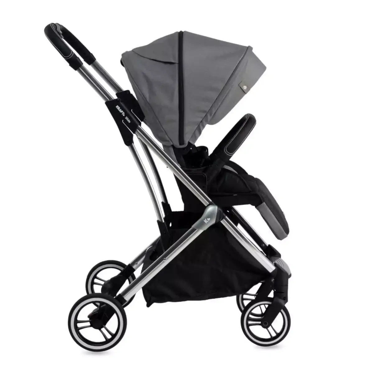 Kraft Slide I-Size Travel Sistem Bebek Arabası Grey