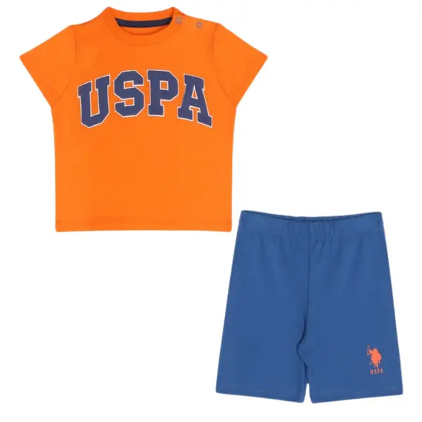 U.S. Polo 2li Takım T-Shirt Turuncu
