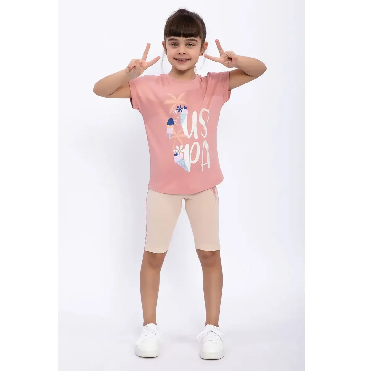 U.S Polo 2li Takım Taytlı