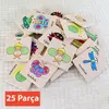 Bu-Bu Ahşap Puzzle Hayvanlar Hafıza Oyunları 30x30 cm