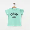 Winimo T-Shirt Chicago Baskılı Mint
