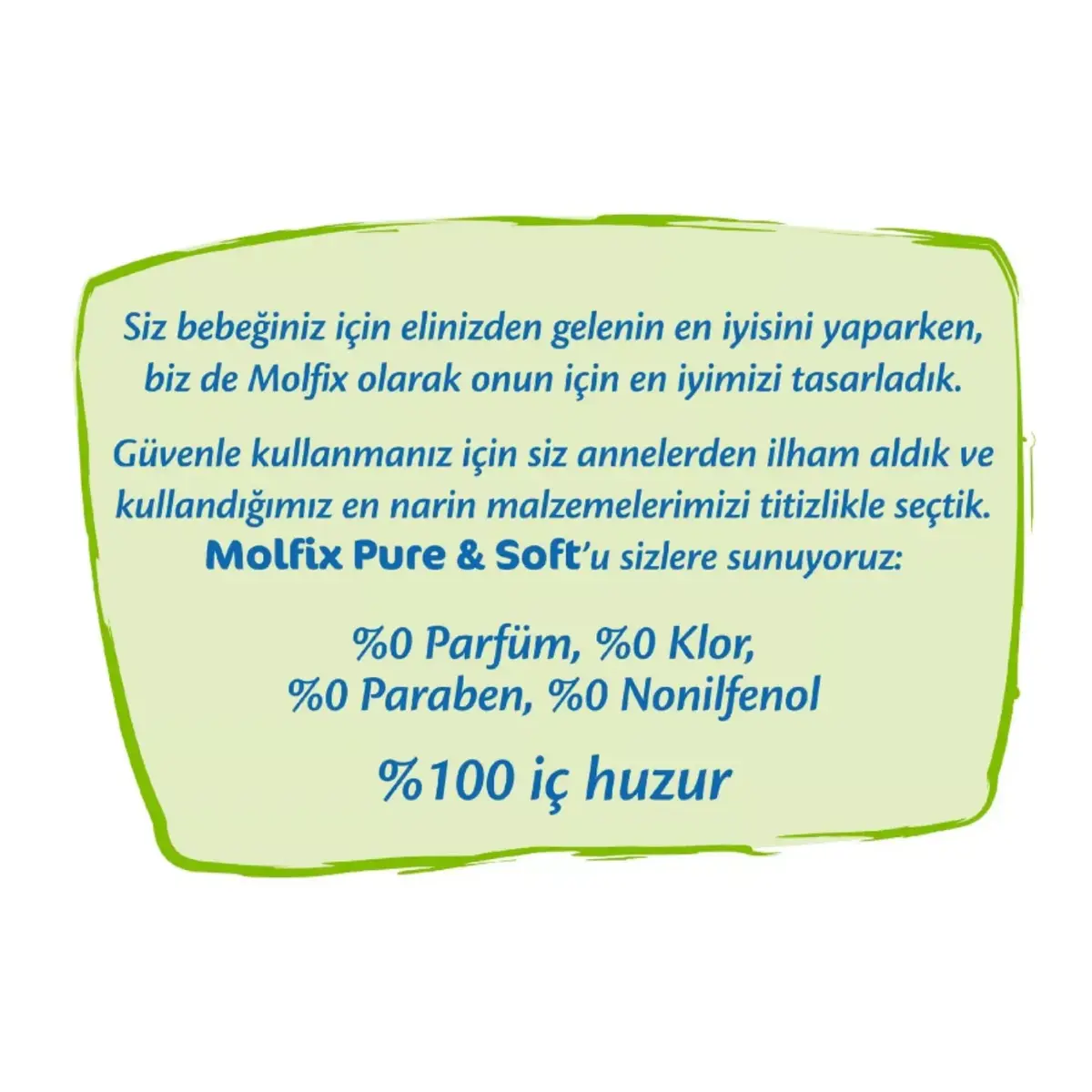 Molfix Pure&Soft Bebek Bezi 2 Beden Mini 3-6 Kg 44lü Eko Paket