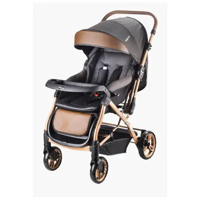 Baby Care Capron Bebek Arabası Gold Siyah