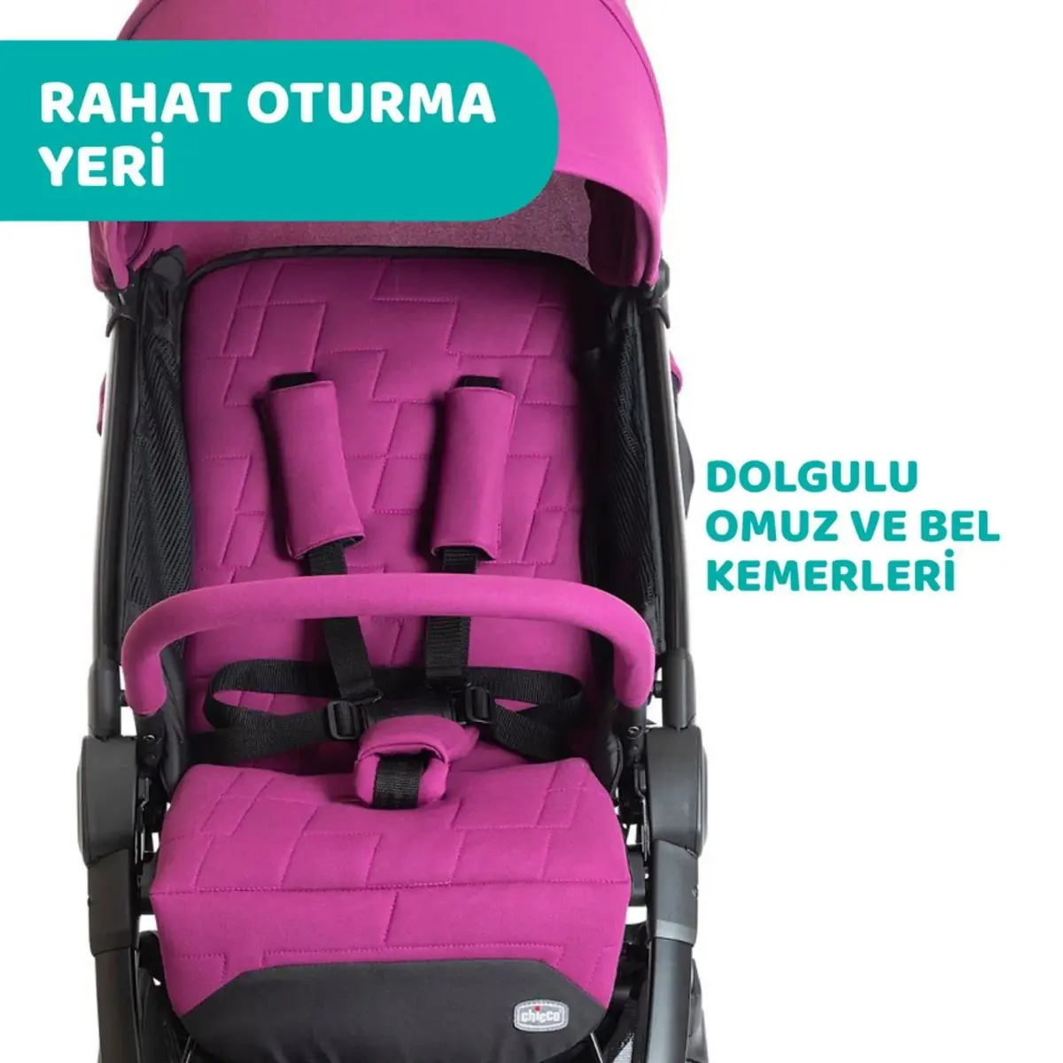 Chicco We Bebek Arabası Cyclamen
