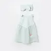 Bibaby Organik Elbise Pretty Ears Bunny Mint