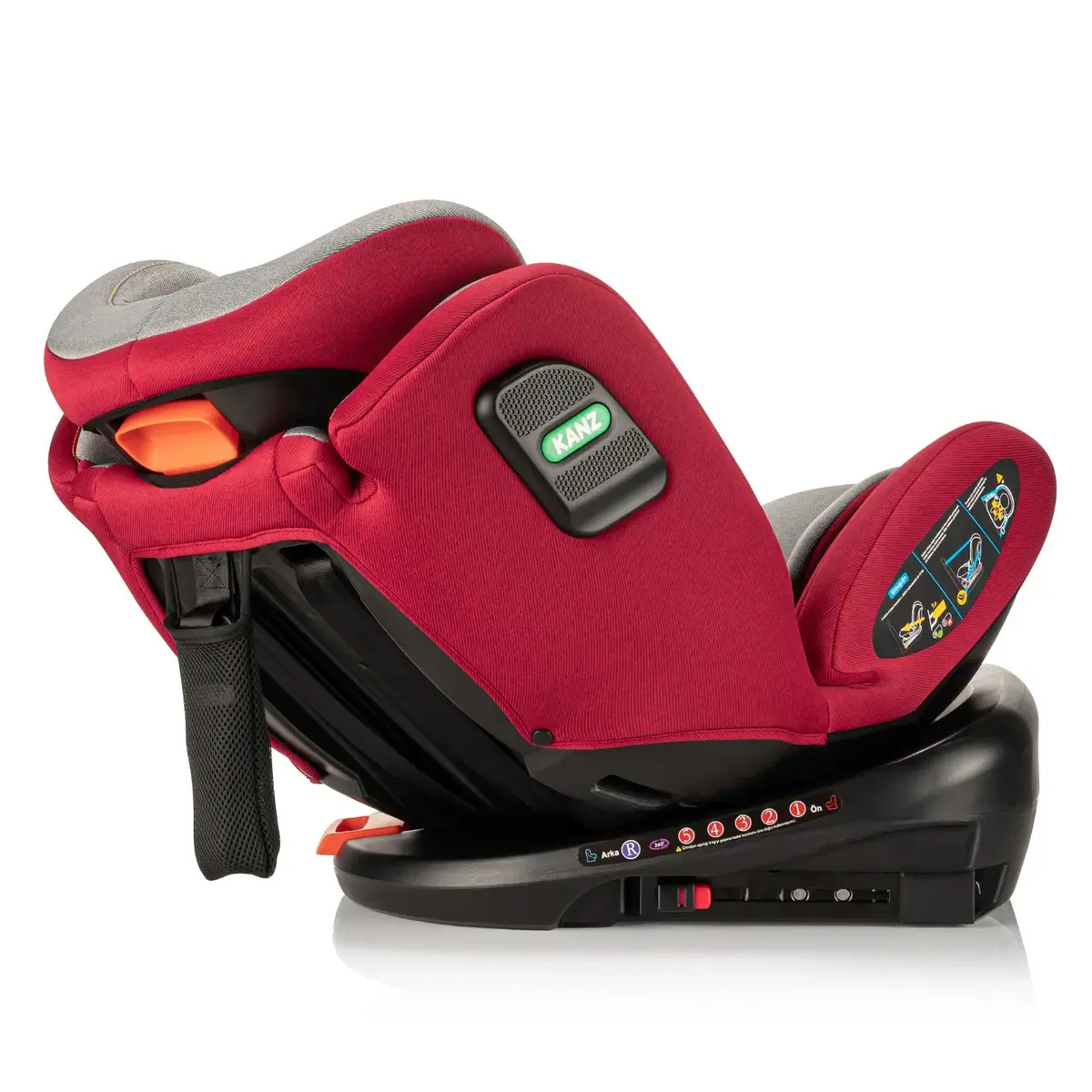 Kanz Comfort Oto Koltuğu 0-36 Kg Kırmızı