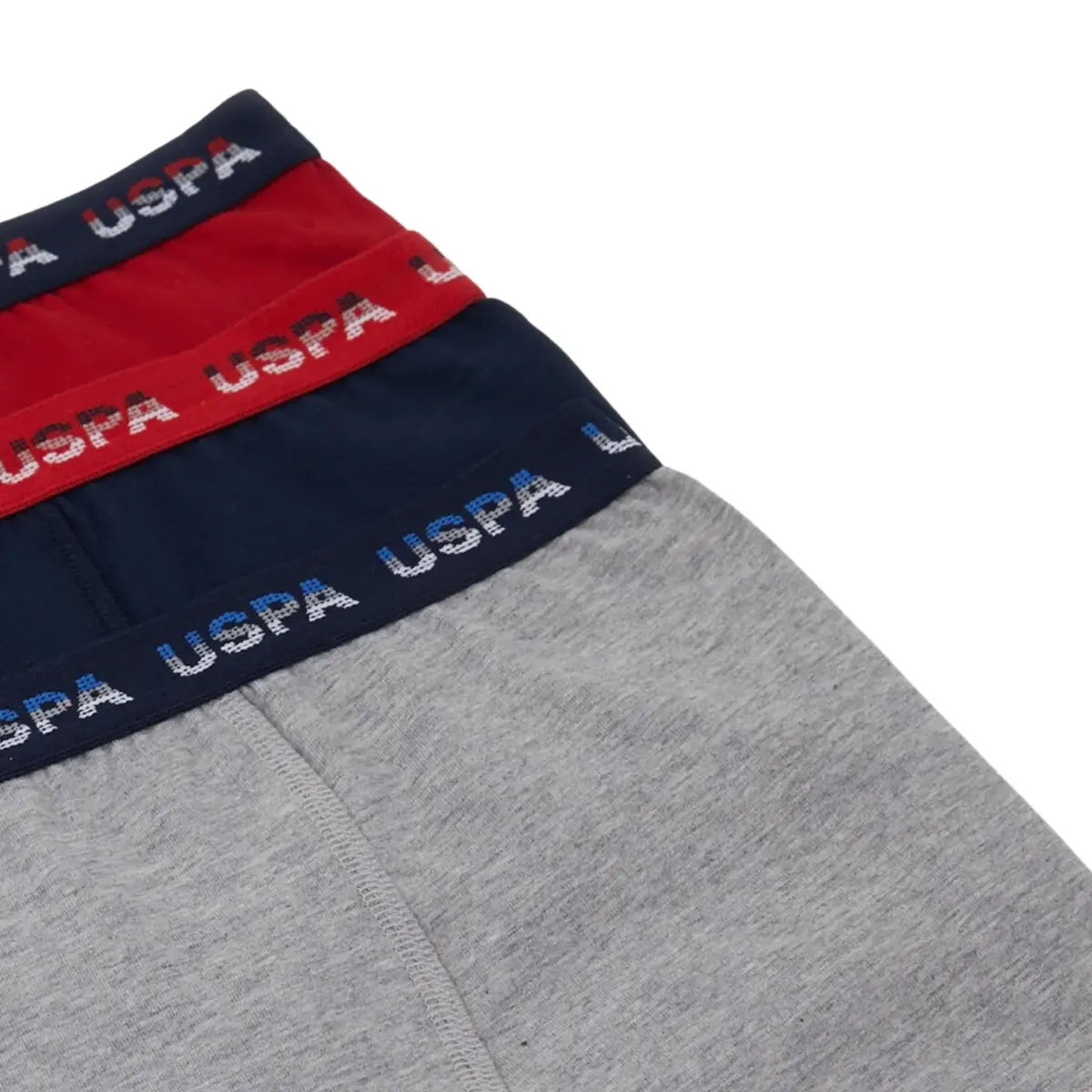 U.S. Polo Boxer 3lü Kırmızı