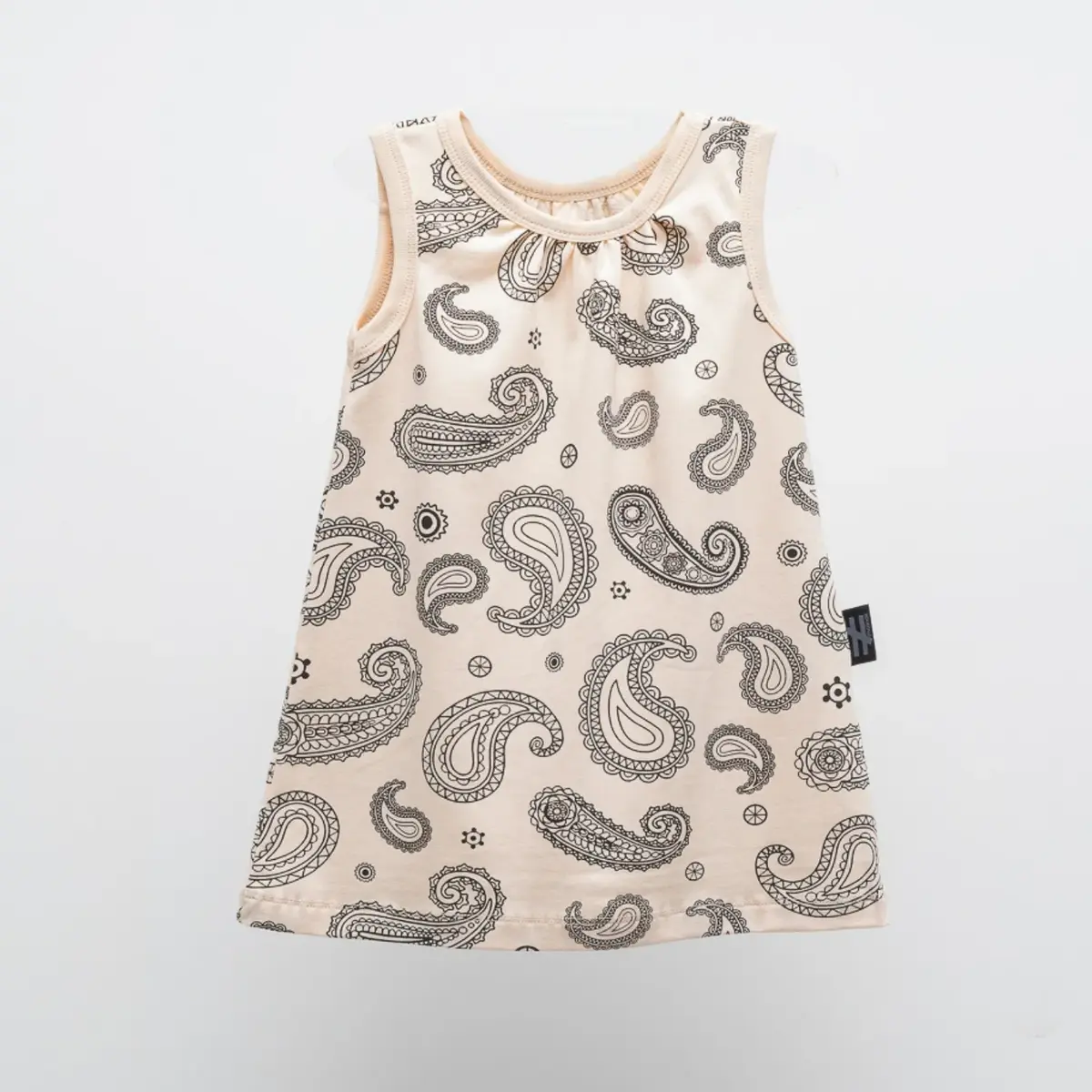 Moi Noi Elbise Desenli Bej Moi Noi Elbise Desenli Bej