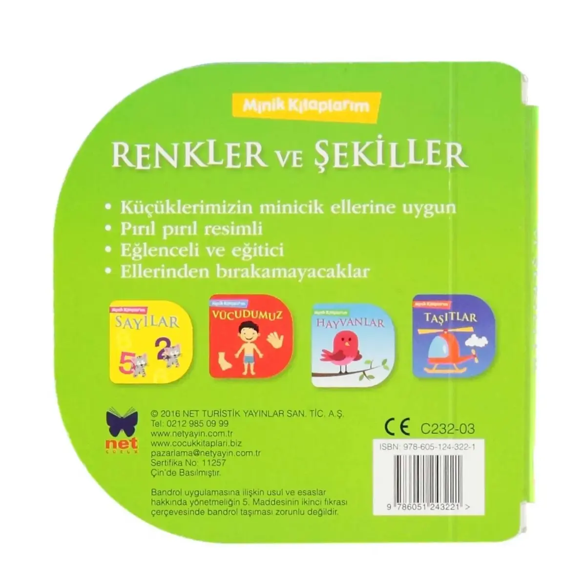 Minik Kitaplarım-Renkler Şekiller