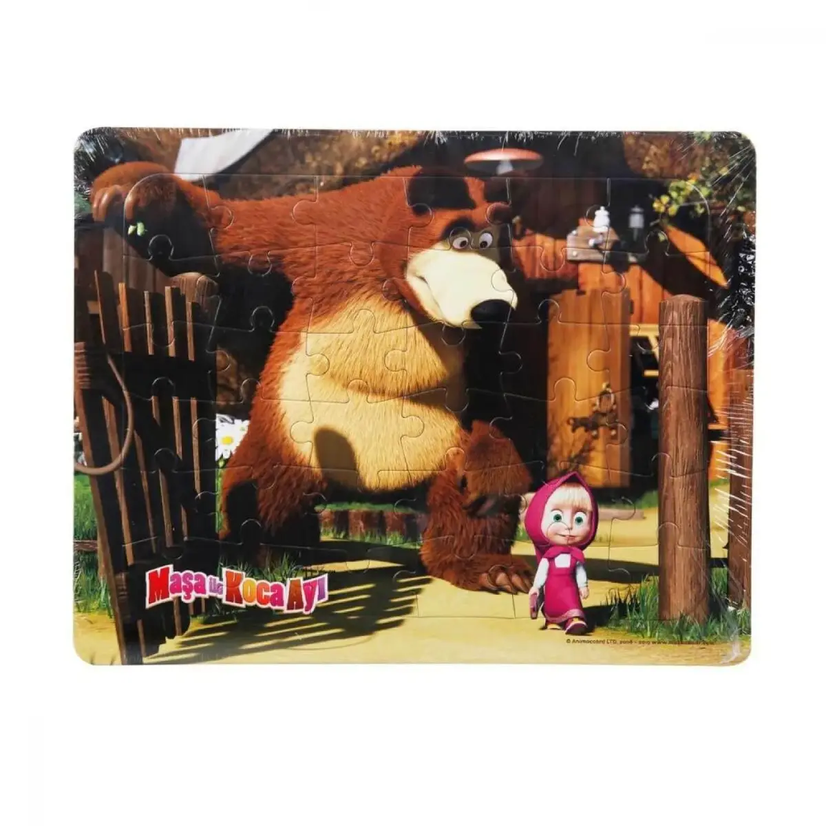 Frame Puzzle Masha ve Koca Ayı 36 Parça