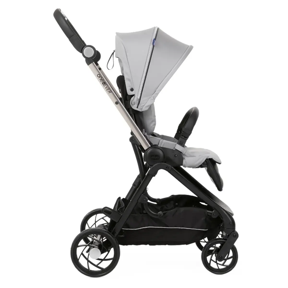 Chicco One4Ever Bebek Arabası Silver Leaf