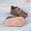 Ella Bonna Bebek Ayakkabısı Hakiki Deri Haki