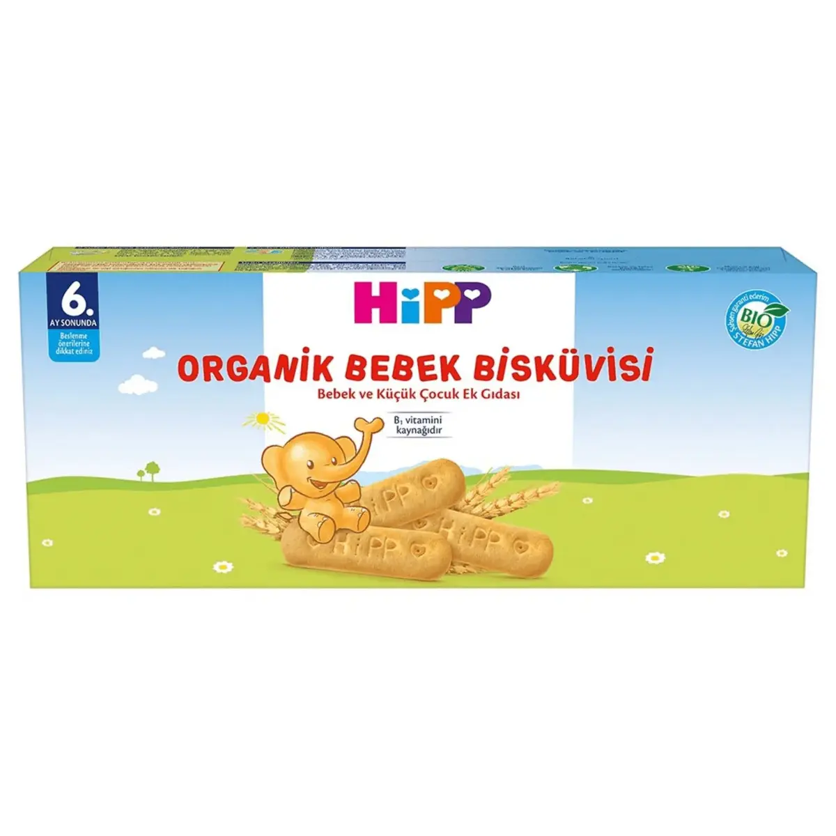 Hipp Organik Bebek Bisküvisi 180 gr x3