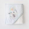 Bibaby Havlu Flying Elephant Ekru - Mavi