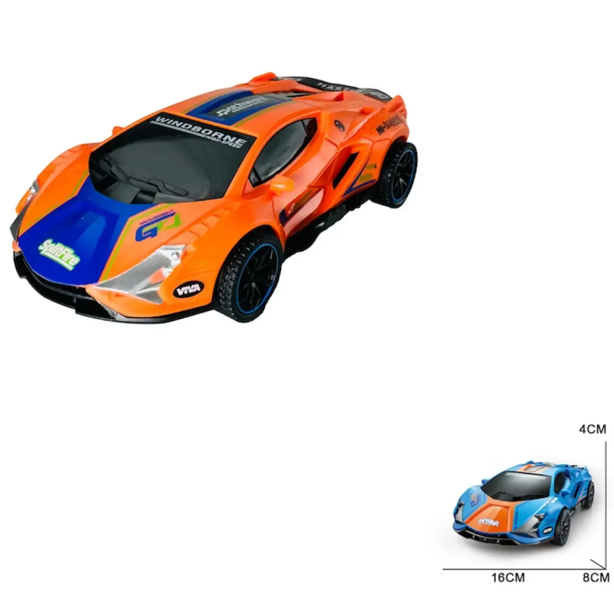 Vardem Sürtmeli Renkli Drift Arabası