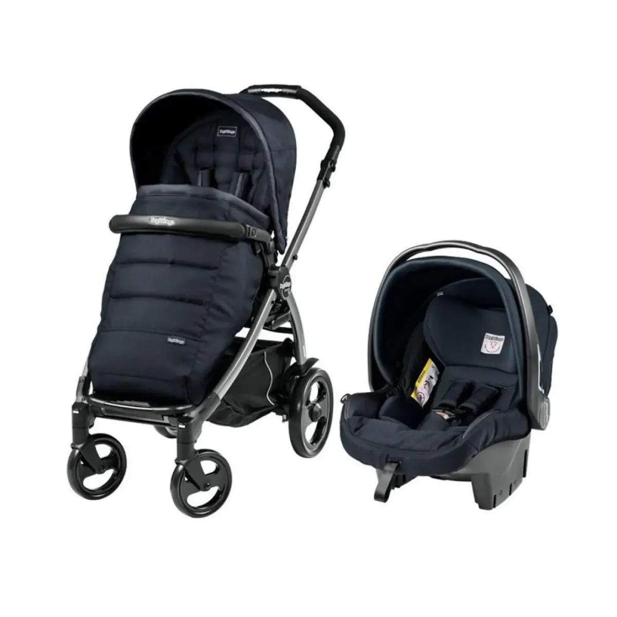 Peg Perego Book Plus 51 Completo Jet Travel Sistem Bebek Arabası Luxe Blue Night