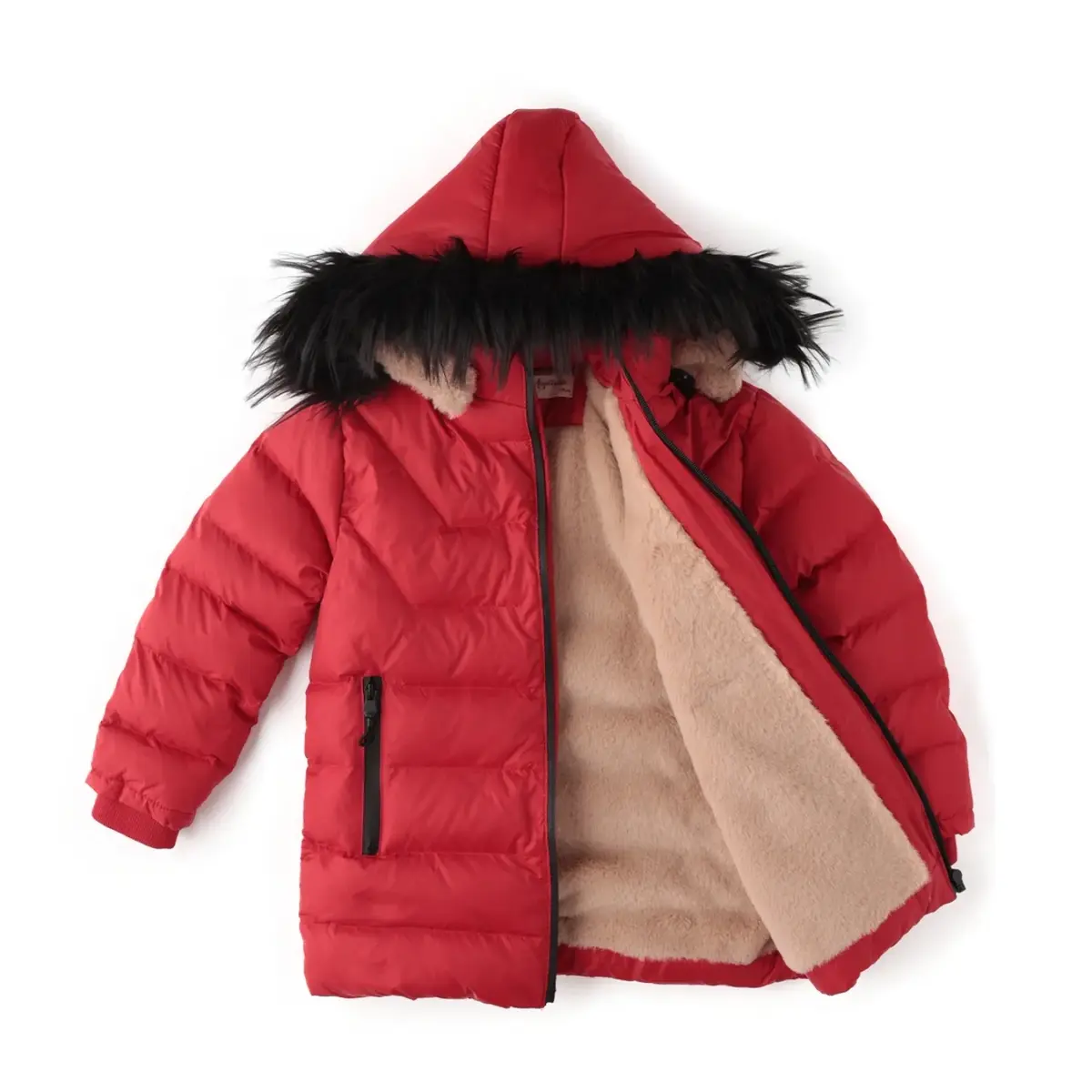 Angeltouch Su Geçirmez Kaz Tüyü Kaban Kırmızı Angeltouch Su Geçirmez Kaz Tüyü Kaban Kırmızı