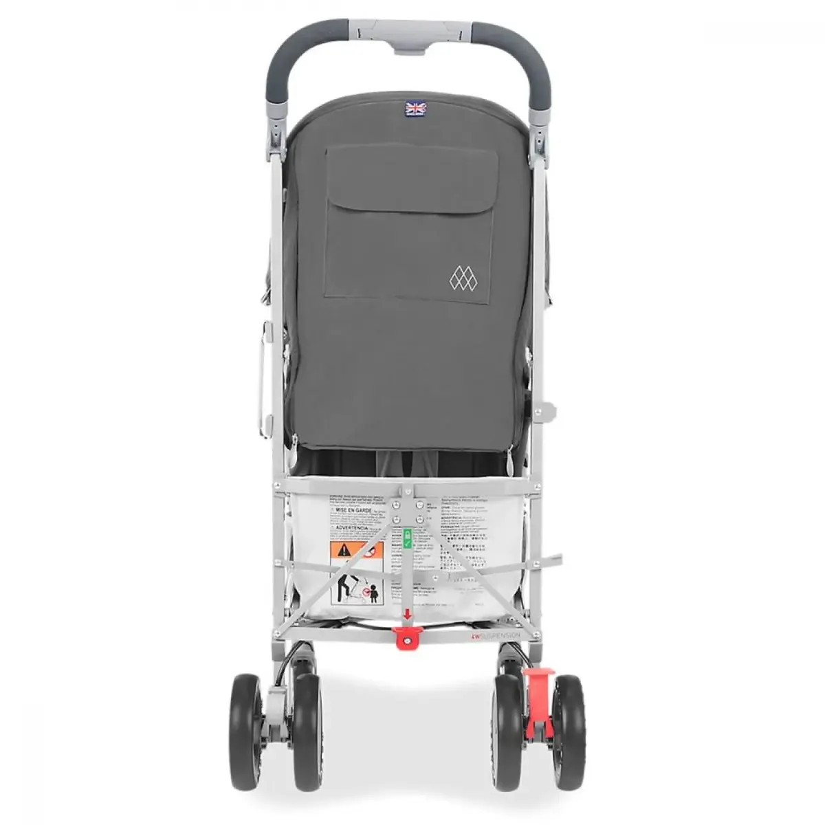 Maclaren Techno Arc Bebek Arabası Charcoal Silver