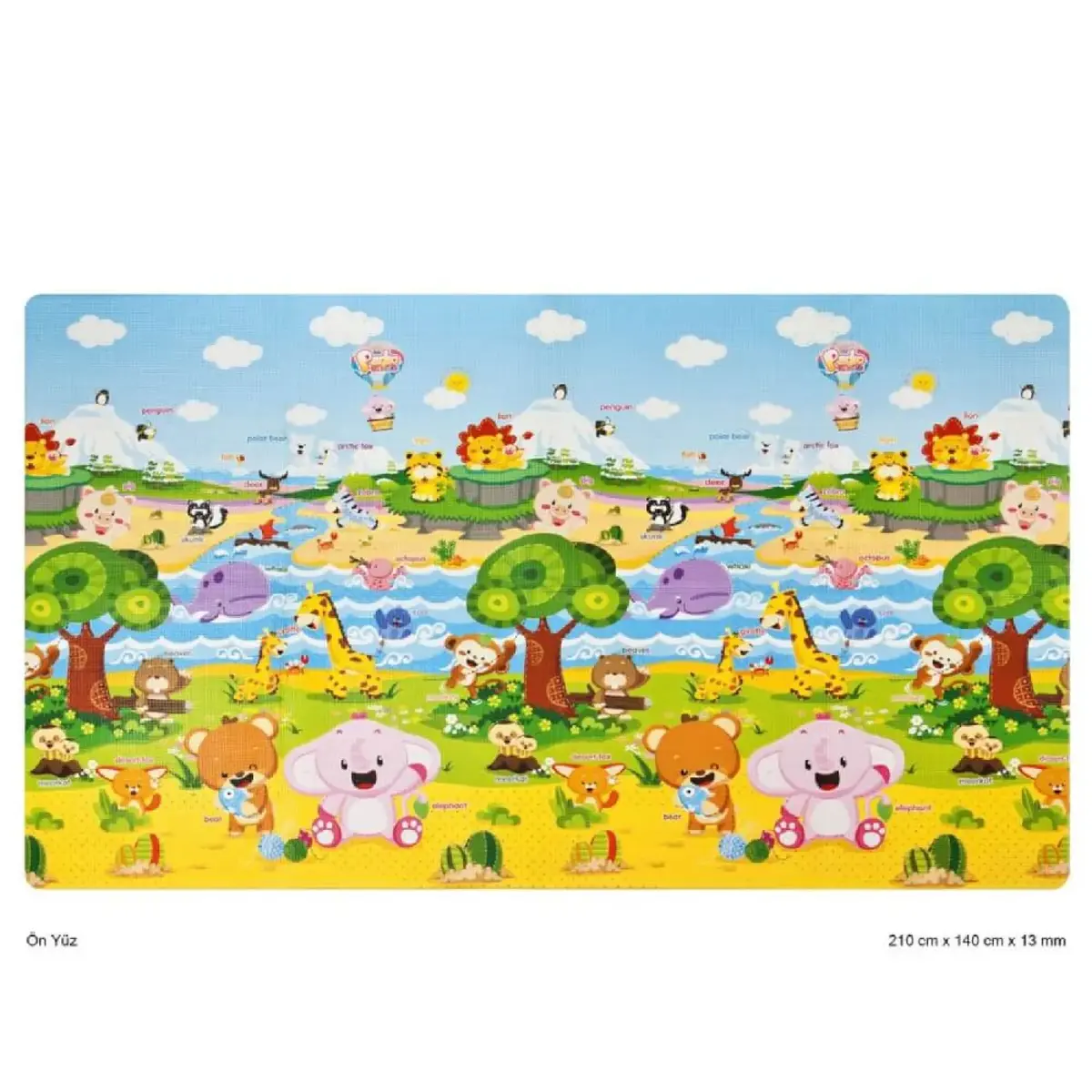 Unigo Comflor Pingko And Friends Oyun Matı 13mm 210x140cm