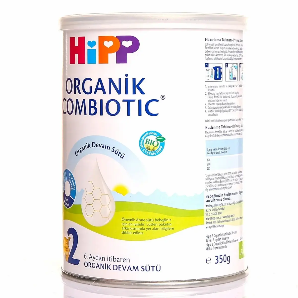 Hipp 2 Organik Combiotic Devam Sütü 350 gr