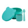 OiOi Blw Beslenme Seti Kaseli 6+ Ay Aqua Green