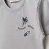 Bebolly 2li Takım Summer Mood Baskılı Boyalı Gri