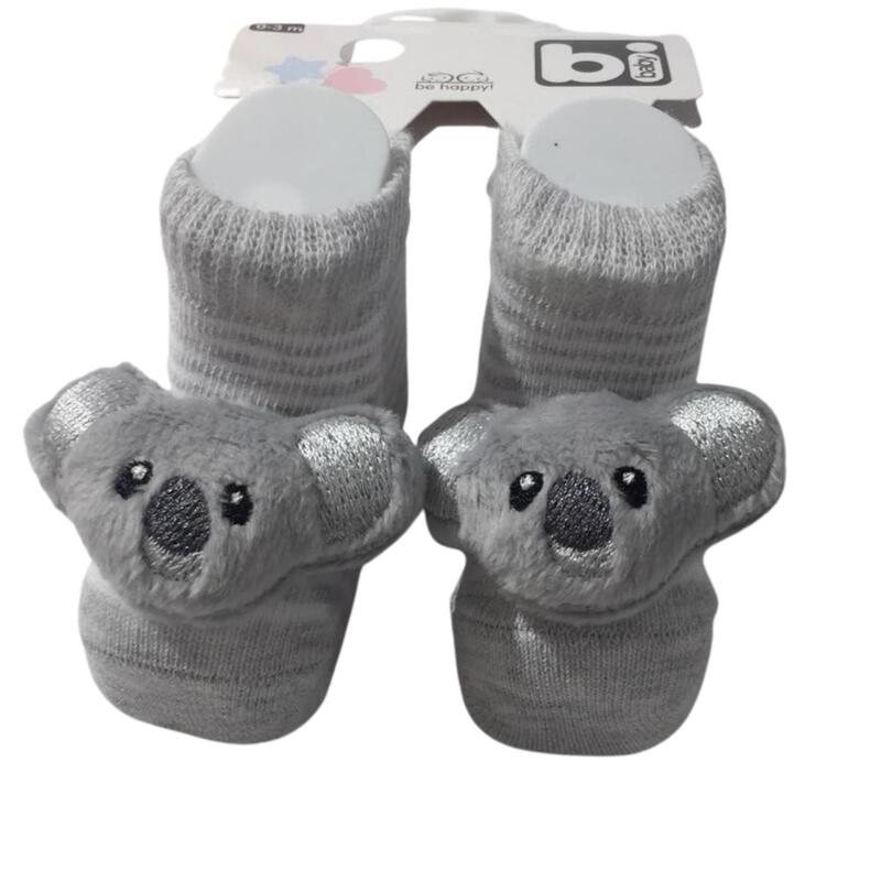 Bibaby Çorap Soket Çıngıraklı Koala