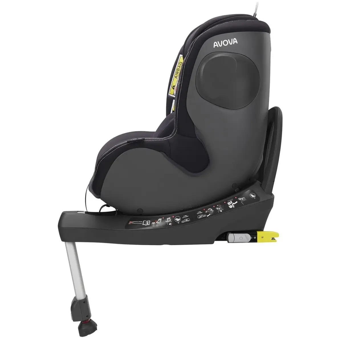 Avova Sperber-Fix 61 Oto Koltuğu 0-18 Kg Grey Black