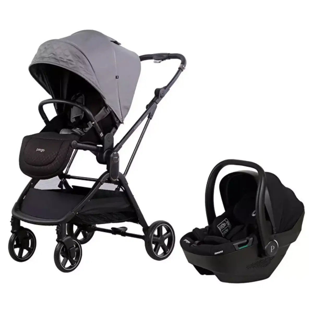 Prego 2415 Mios Premium I-Size Travel Sistem Bebek Arabası Gri