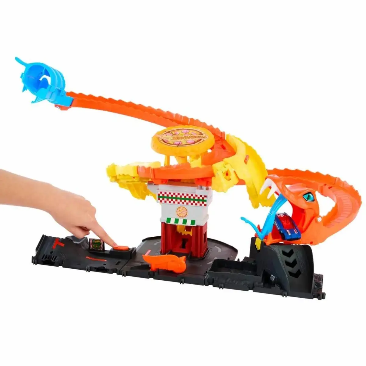 Hot Wheels Pizza Dükkanında Kobra Macerası Oyun Seti